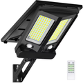 Lampe Solaire Extérieure 12500mAh avec Détecteur de Mouvement