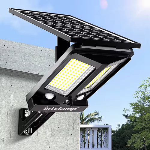 Lampe Solaire Extérieure Intelamp 12500mAh avec Détecteur de Mouvement